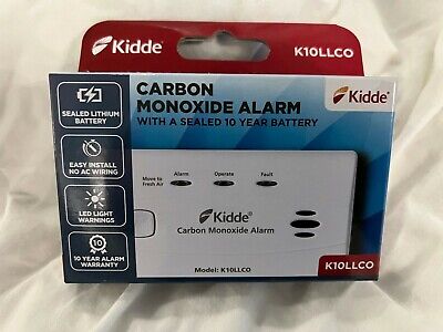 Kidde 10LLCO Carbon Monoxide Alarm Sealed Battery - 10 Year - 620220