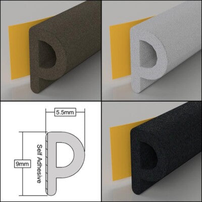 STORMGUARD 5MT DRAUGHT P STRIP