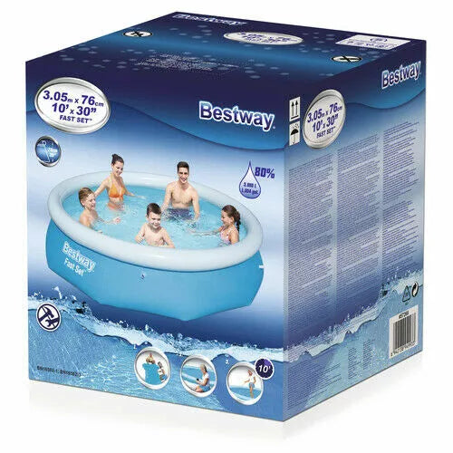 Bestway Fast Set 10 Foot Pool - 391453