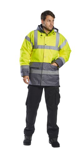Portwest S466 Hi-Vis Contrast Winter Traffic Jacket