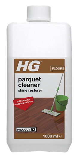 HG Wash & Shine Parquet Gloss Cleaner - 1L (No. 53) - 76341
