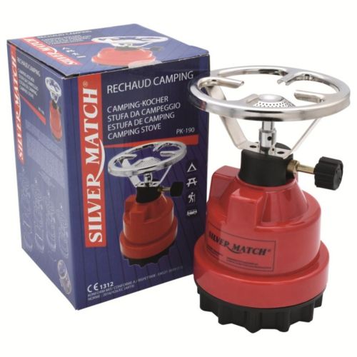 Silver Match Portable Camping Gas Stove - 390657