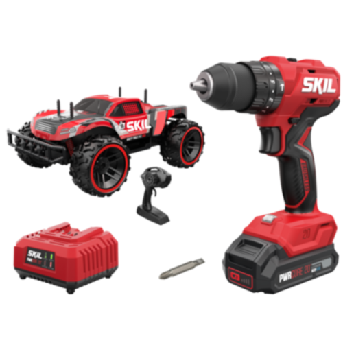 Skil 3075 Brushless Cordless Hammer Drill with FREE Remote Control Car - 560227