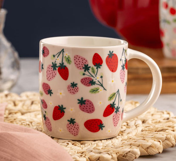 Price & Kensington Strawberries or Cherries Design Mug - 340ml