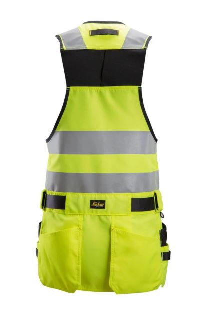 Snickers 4230 Hi Vis Tool Vest Class 1 - Yellow/Black