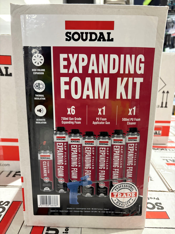SOUDAL Gap Filler Expanding Foam Combi Kit - Special Offer - 800700