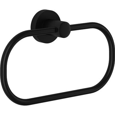 MALMO BLACK TOWEL RING - 354180
