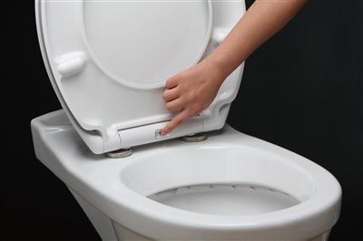 TEMA SLIMLINE DELUXE SOFT CLOSE TOILET SEAT WHITE - 3513