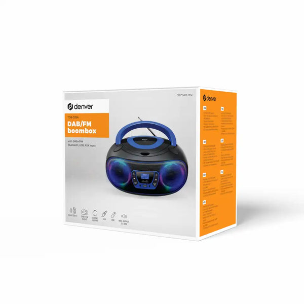 Denver TDB-212BU Boombox - 611022