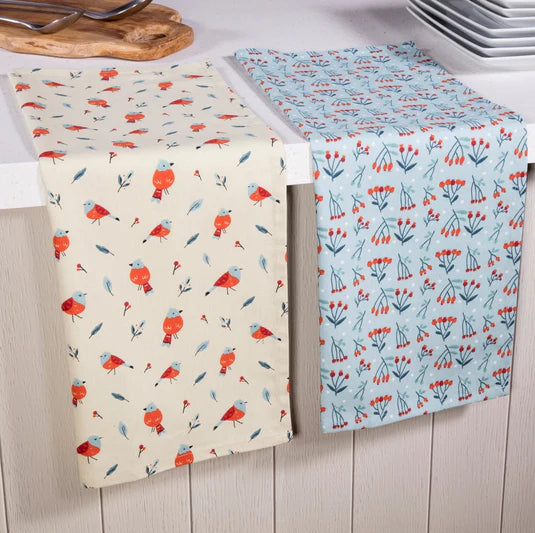ROBIN TEA TOWELS 2 PK - 660070