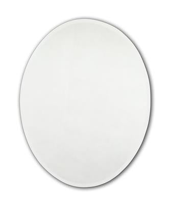TEMA ENSUITE BEVELLED MIRROR 50X40 OVAL - 350151