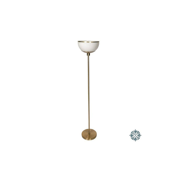 Tara Lane Art Deco Floor Lamp Gold - 641270