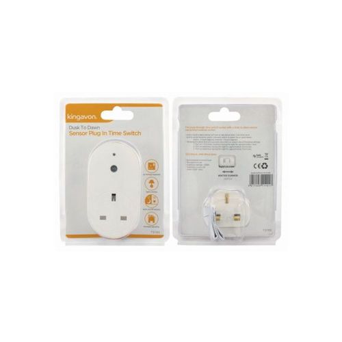 Kingavon Dusk to Dawn Sensor Plug-In Time Switch - 62006
