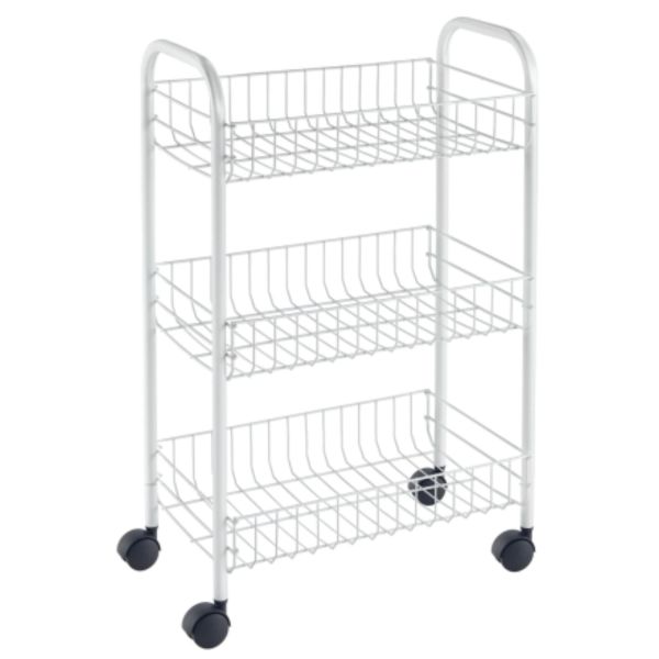 SIENA ROLLING 3 TIER VEG TROLLEY - 3503667
