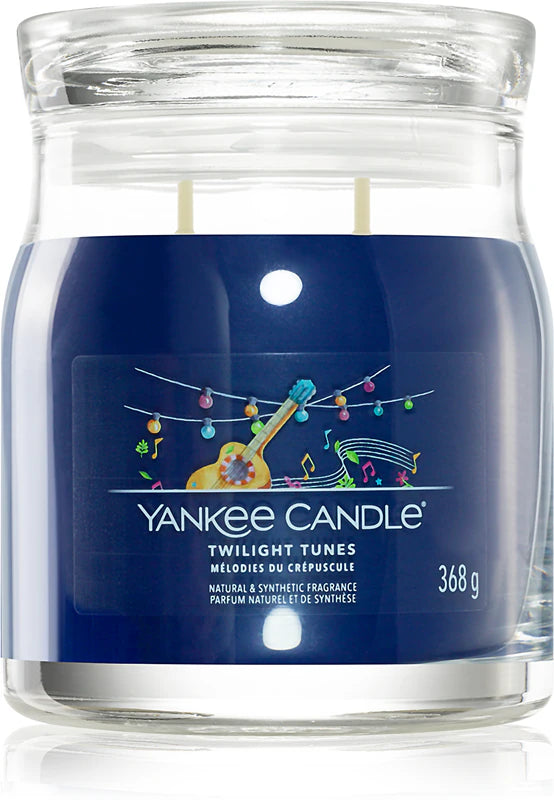 YANKEE CANDLE TWILIGHT TUNES MEDIUM JAR - YNK0456