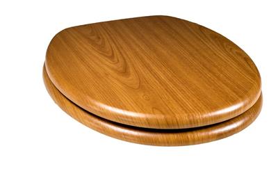 TEMA WOODLAND INSPIRED TOILET SEAT OAK - 350109