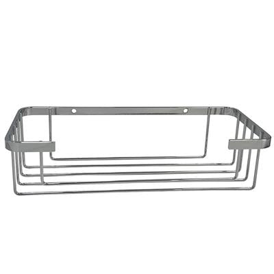 TEMA WIRE CHROME RECTANGLE SINGLE SHOWER BASKET - 354161