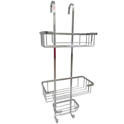 TEMA WIRE 3 TIER HOOK OVER SHOWER BASKET CHROME - 354130