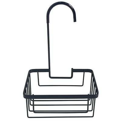 TEMA WIRE SINGLE HOOK OVER SHOWER CADDY BLACK - 354134