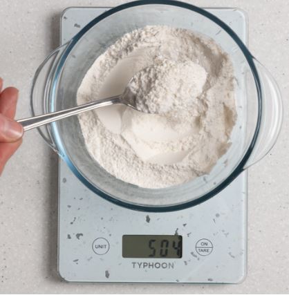 TYPHOON ELEMENTS WHITE QUARTZ DIGITAL SCALES - 640419