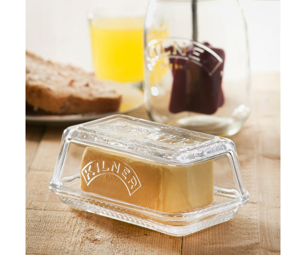 Kilner Glass Butter Dish And Lid - 64198