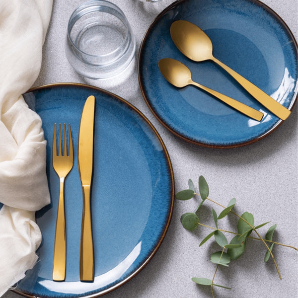 Reactive Blue Dinner Plate - 640180