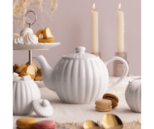 Luxe 6 Cup Teapot White - 648843