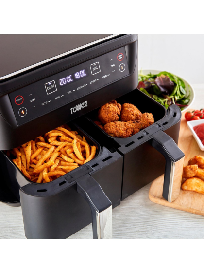 Tower Vortx 8L Dual Basket Air Fryer - T17097 - 6442964