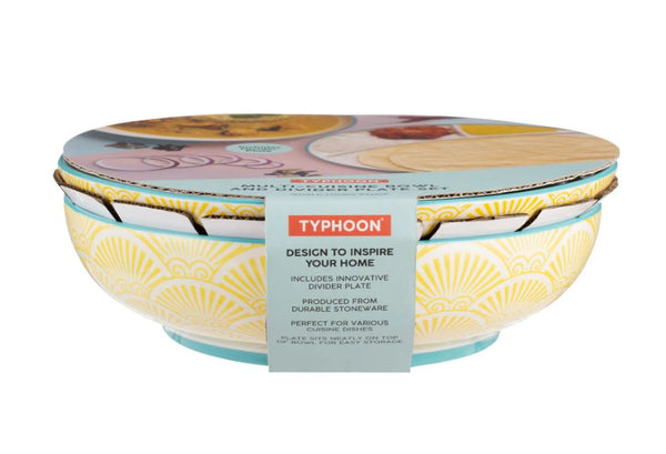 Typhoon World Foods Multi-Cuisine Bowl & Divider Plate - 64885