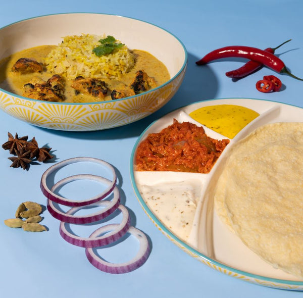 Typhoon World Foods Multi-Cuisine Bowl & Divider Plate - 64885