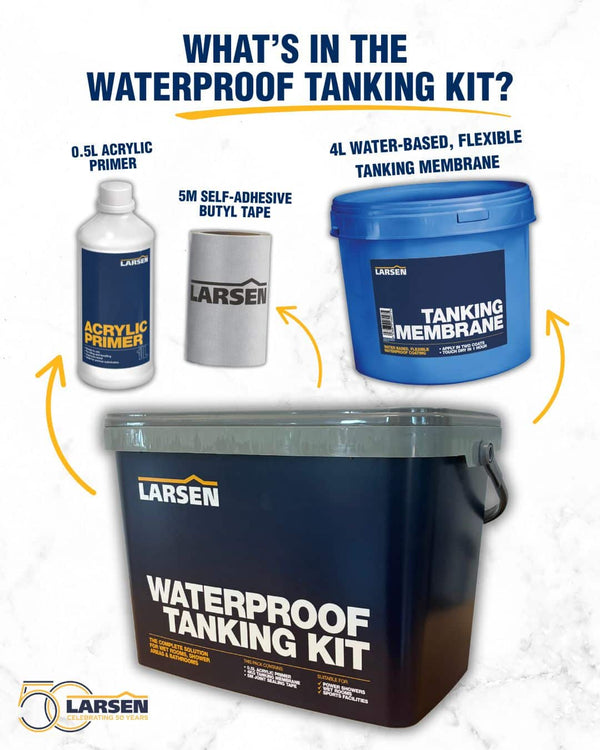 Larsen Waterproof Tanking Kit - 804065