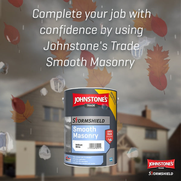 Johnstone's Trade Stormshield Smooth Masonry - B/White