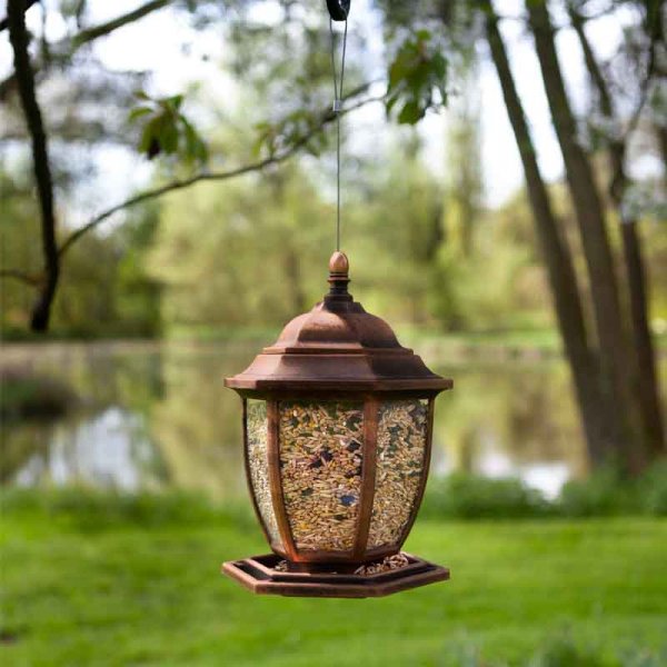 29cm Lantern Bird Seed Feeder - 39390