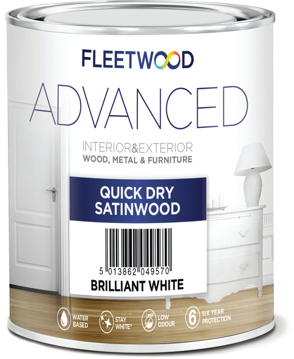 Fleetwood Advanced Satinwood 2.5Ltr