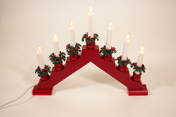 Christmas Red Bridge Candle - 6615654