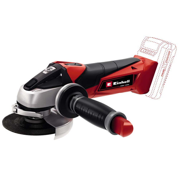 Einhell Power X-Change 18V Cordless 115mm Angle Grinder - Body Only - 572313