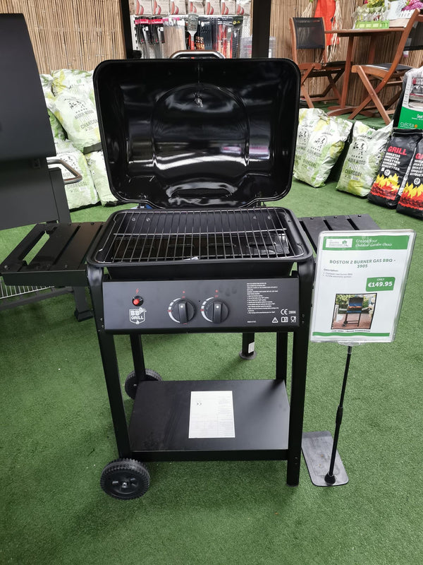 Boston 2 Burner Gas BBQ - 3905