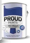 Proud Paints Anti-Mould Paint 1L - 75241