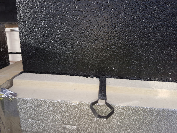 Blowerproof Airtight Paint Blue - Spray On 10kg Drum