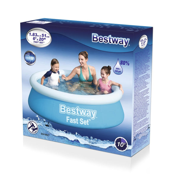 Bestway Fast Set 6 Foot Pool - 391423