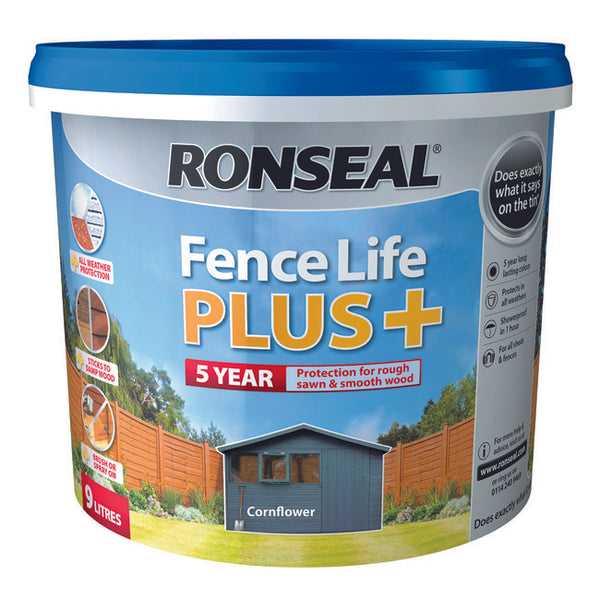 Fence Life Plus 9L Cornflower