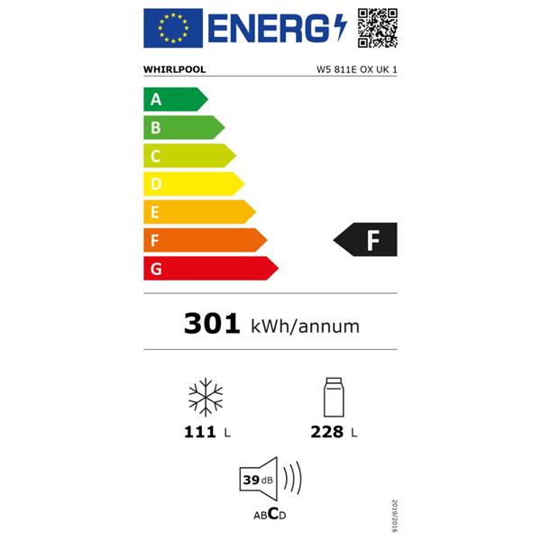 Hoover 55cm Under Counter Freezer | Hfze54w - 6124999
