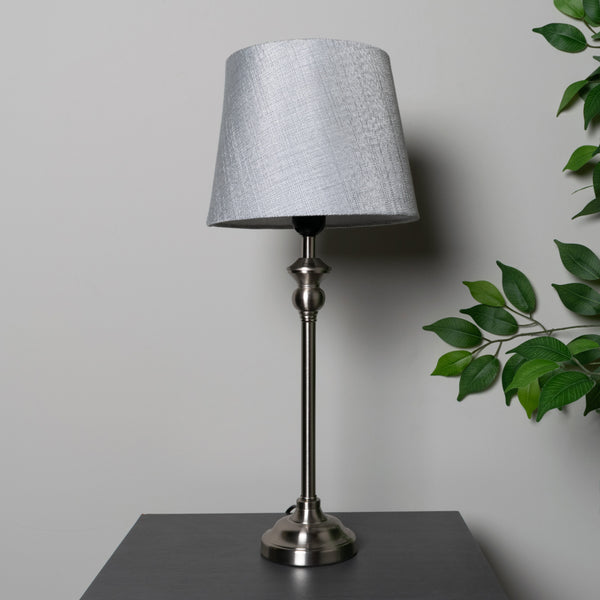 Dani Mini Buffet Lamp Silver/Grey 53cm