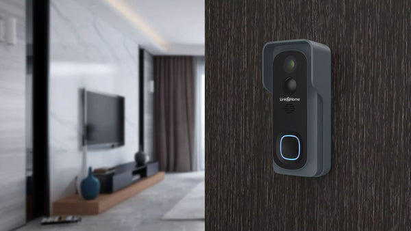 Link2Home  Outdoor Battery Powered WIFI Doorbell Camera - 62470