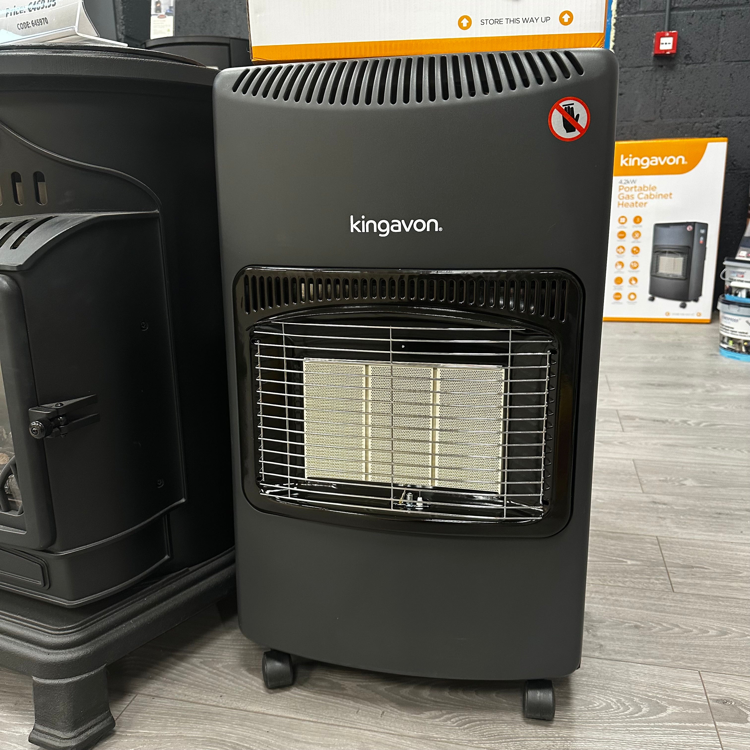 Kingavon Portable Gas Heater 4.2KW - 644421 – Dermot Kehoe Supply u0026 DIY  Homevalue