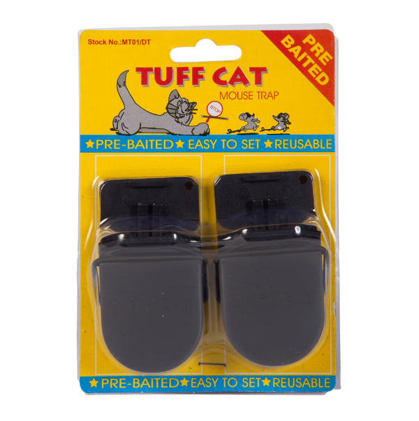 Tuff Cat Mouse Trap (Pre-Baited 2PK) - 820302