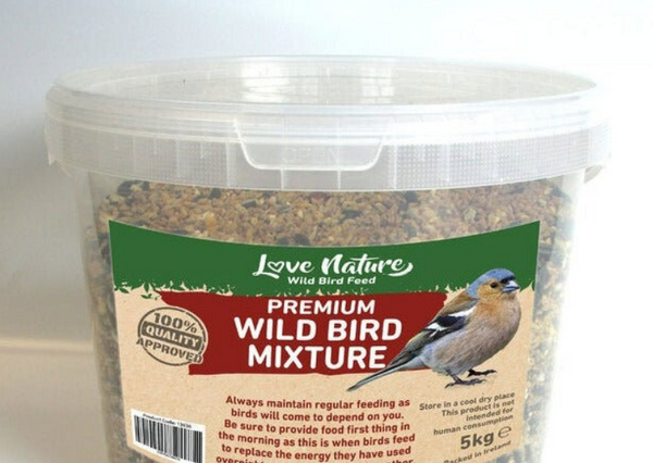 Love Nature Wild Bird Mix 5kg Bucket - 393052