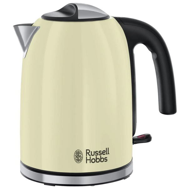 Russell Hobbs Cream & Steel Kettle 1.7L - 61188