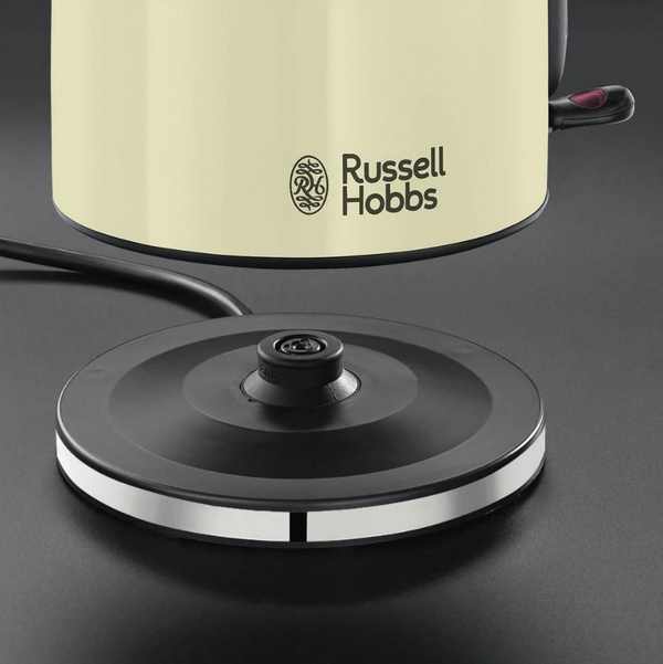 Russell Hobbs Cream & Steel Kettle 1.7L - 61188