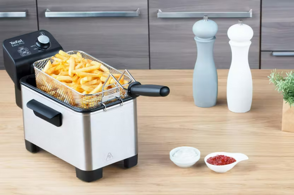 Tefal 1.2kg EasyPro Steel Deep Fat Fryer - 644542